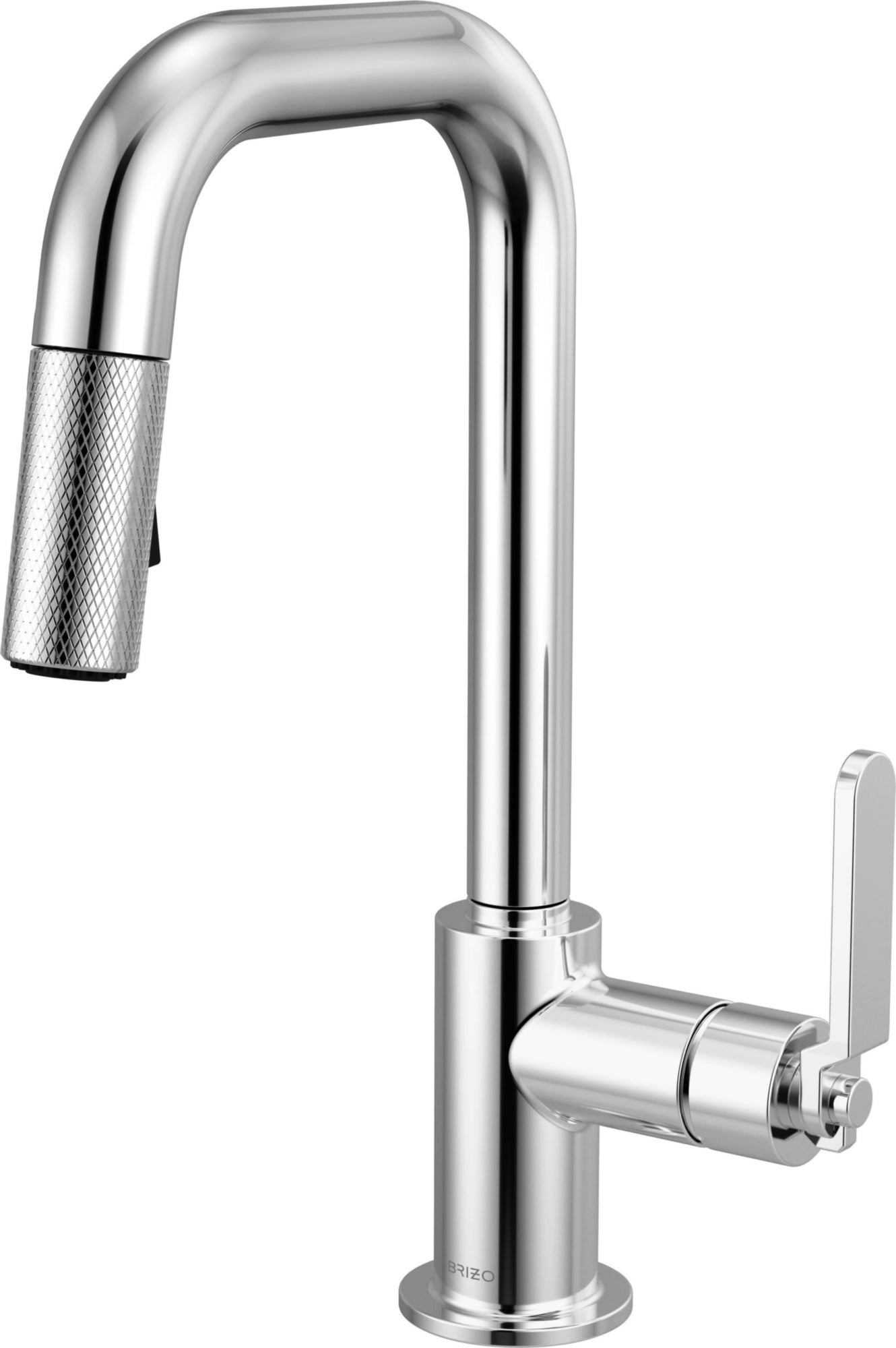PULL-DOWN PREP FAUCET WITH SQUARE SPOUT