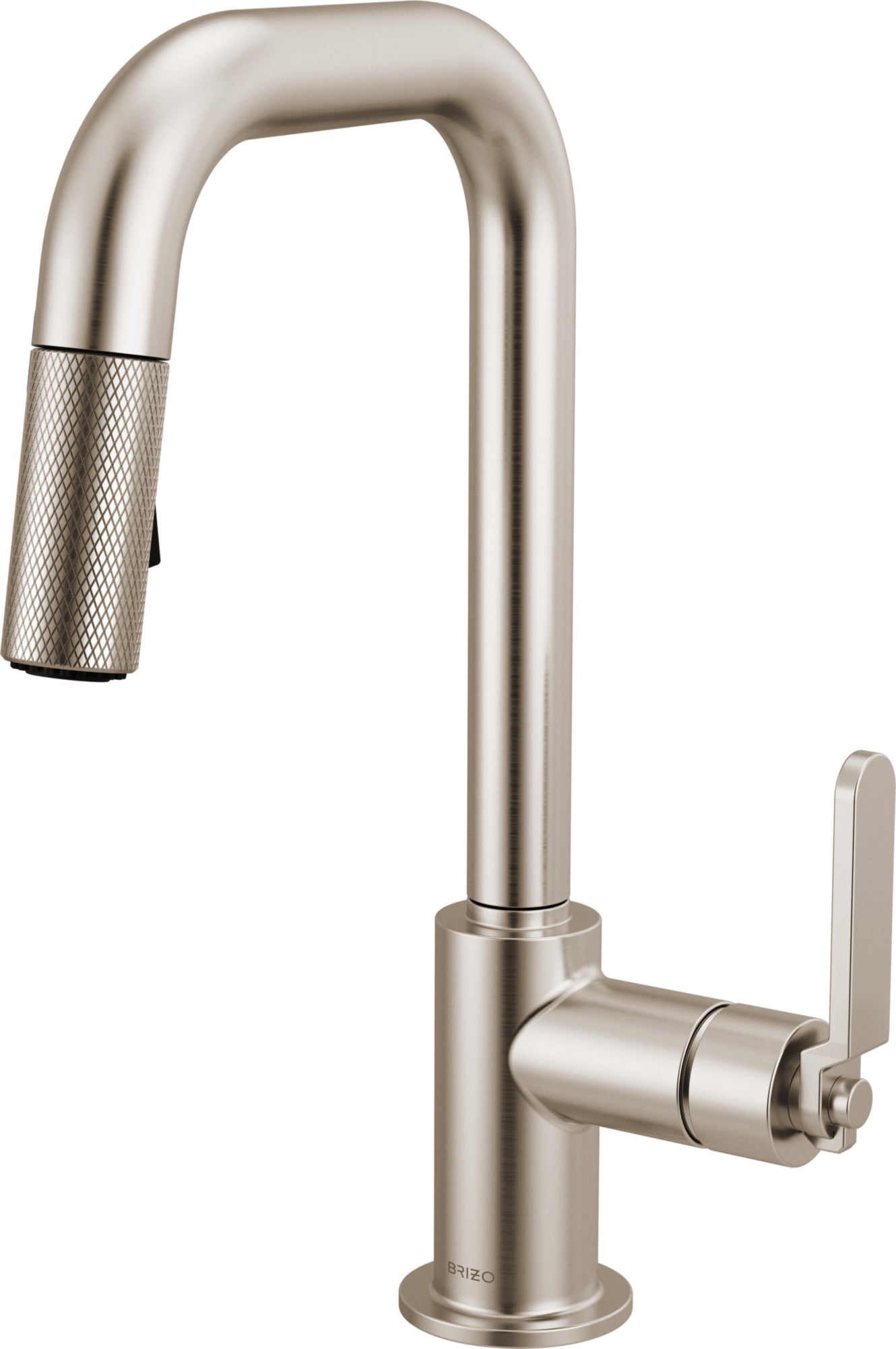 PULL-DOWN PREP FAUCET WITH SQUARE SPOUT