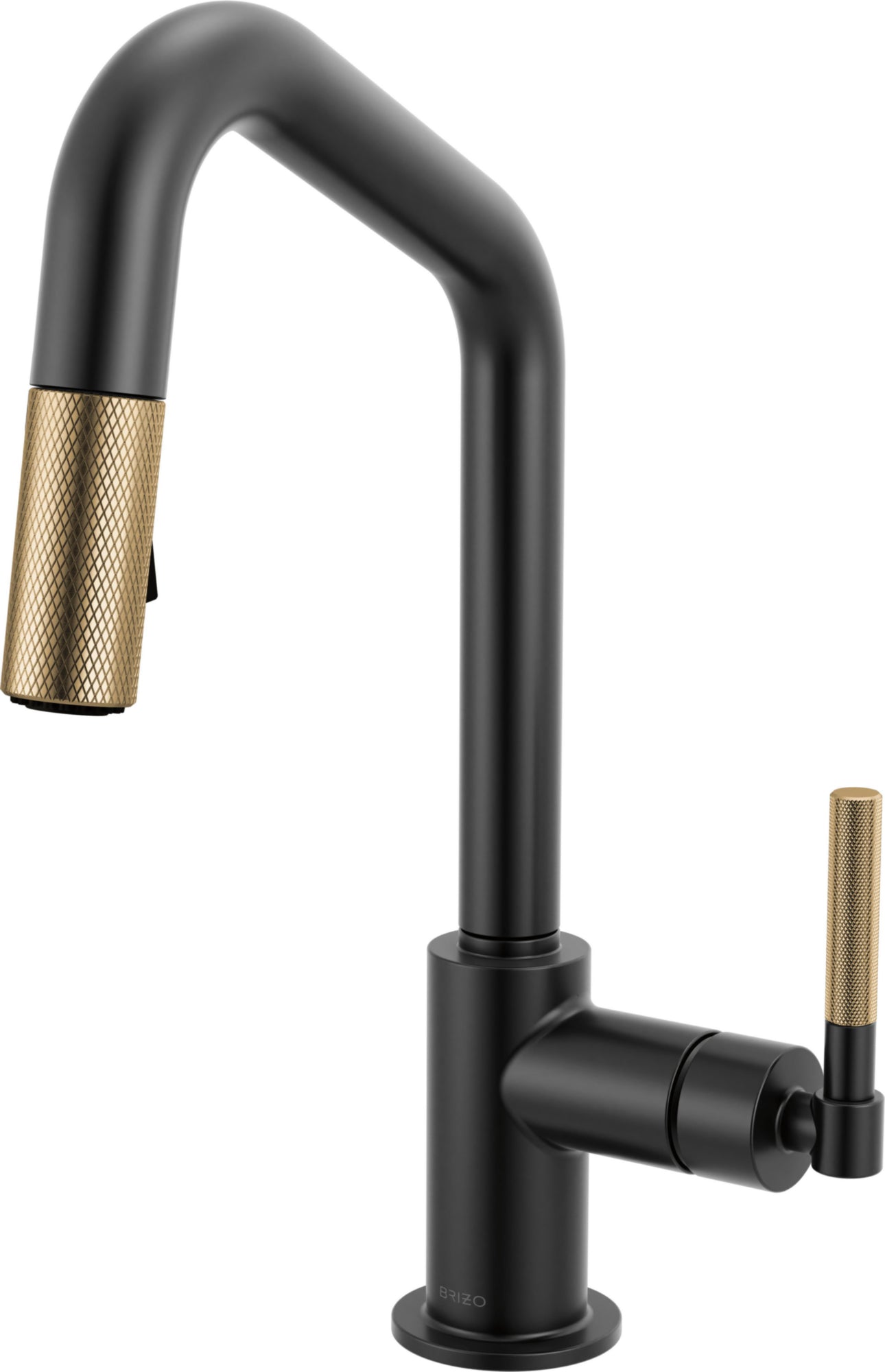 PULL-DOWN PREP FAUCET WITH ANGLE SPOUT -
