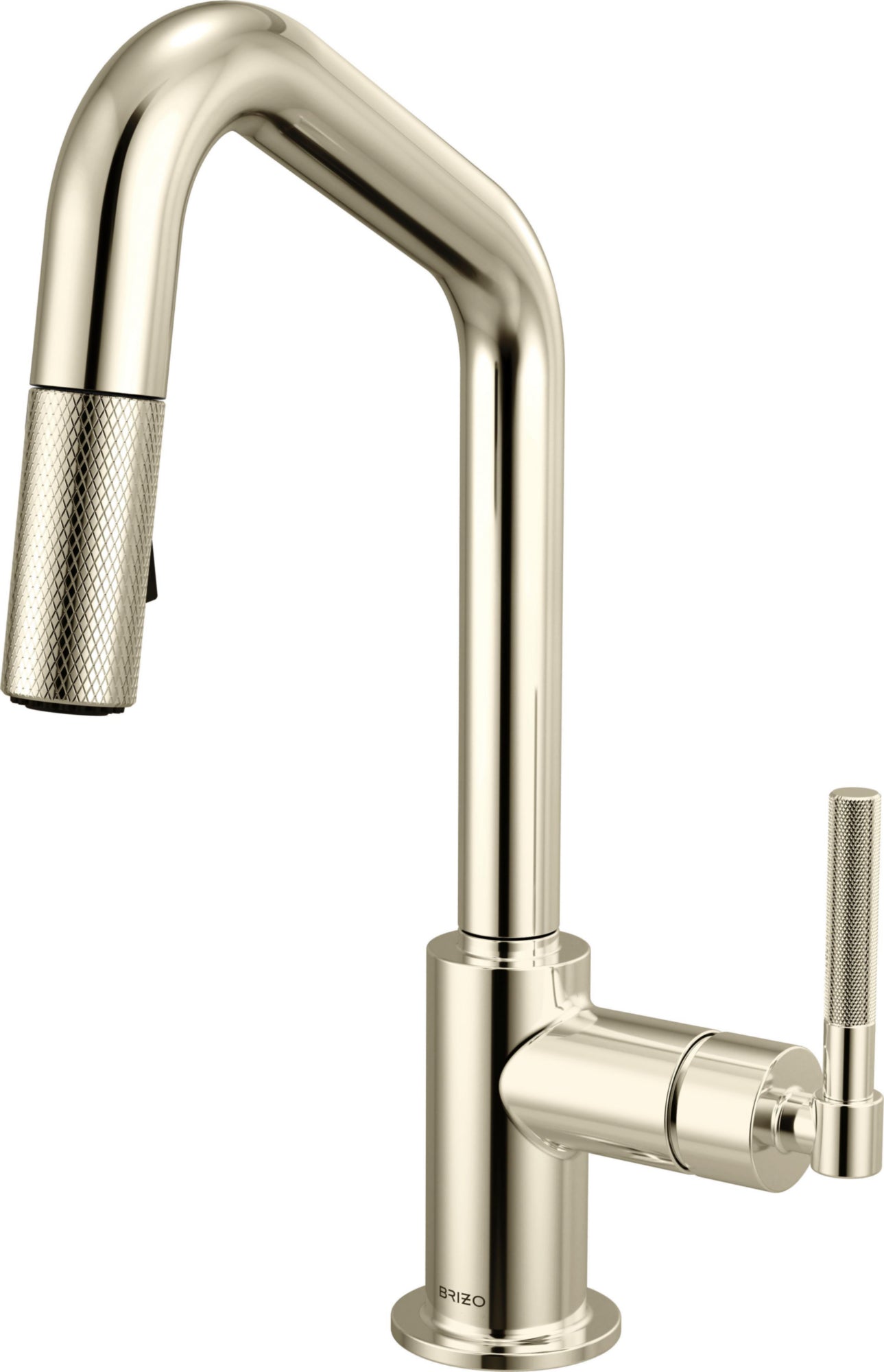 PULL-DOWN PREP FAUCET WITH ANGLE SPOUT -