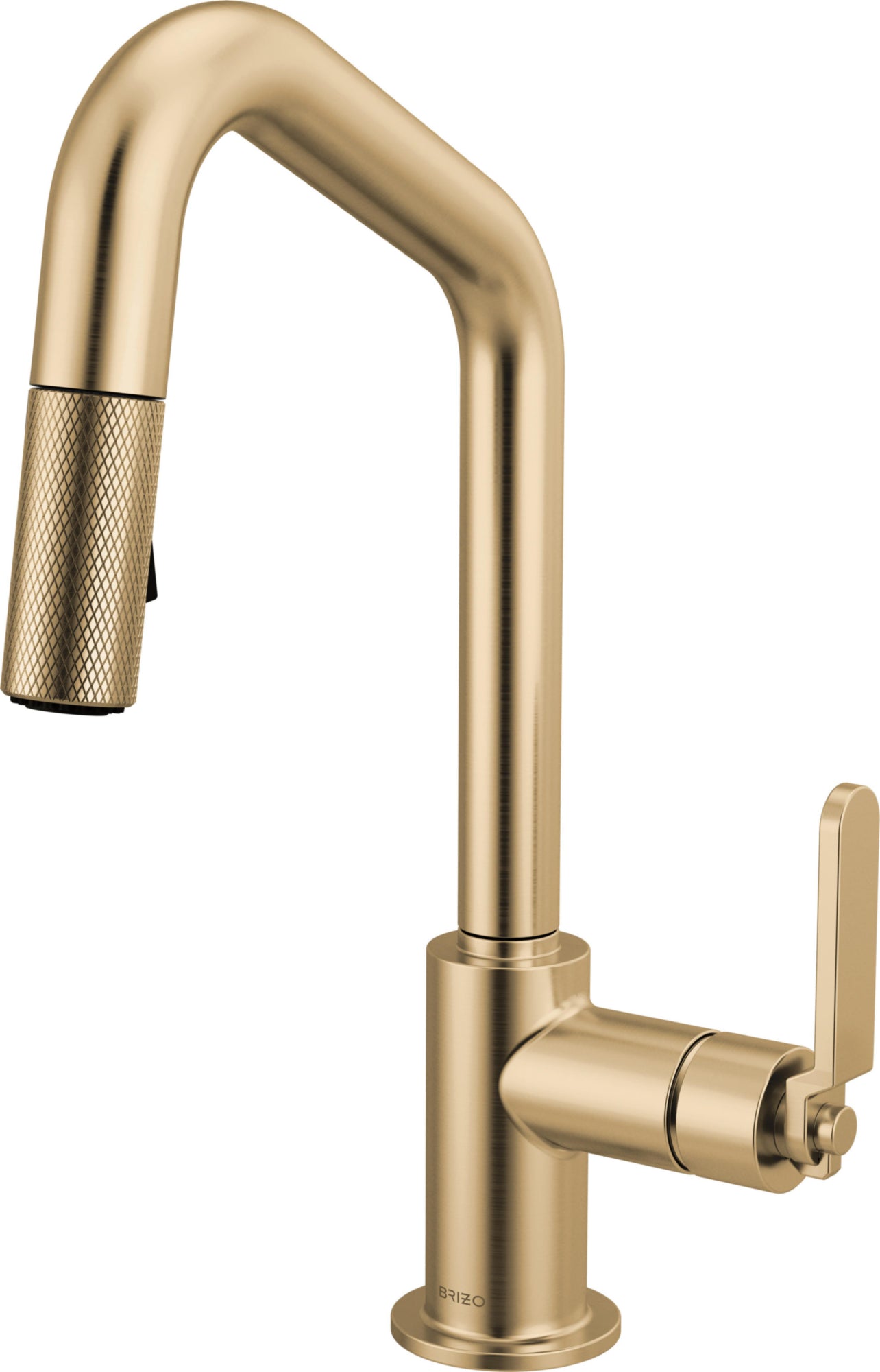 PULL-DOWN PREP FAUCET WITH ANGLE SPOUT -