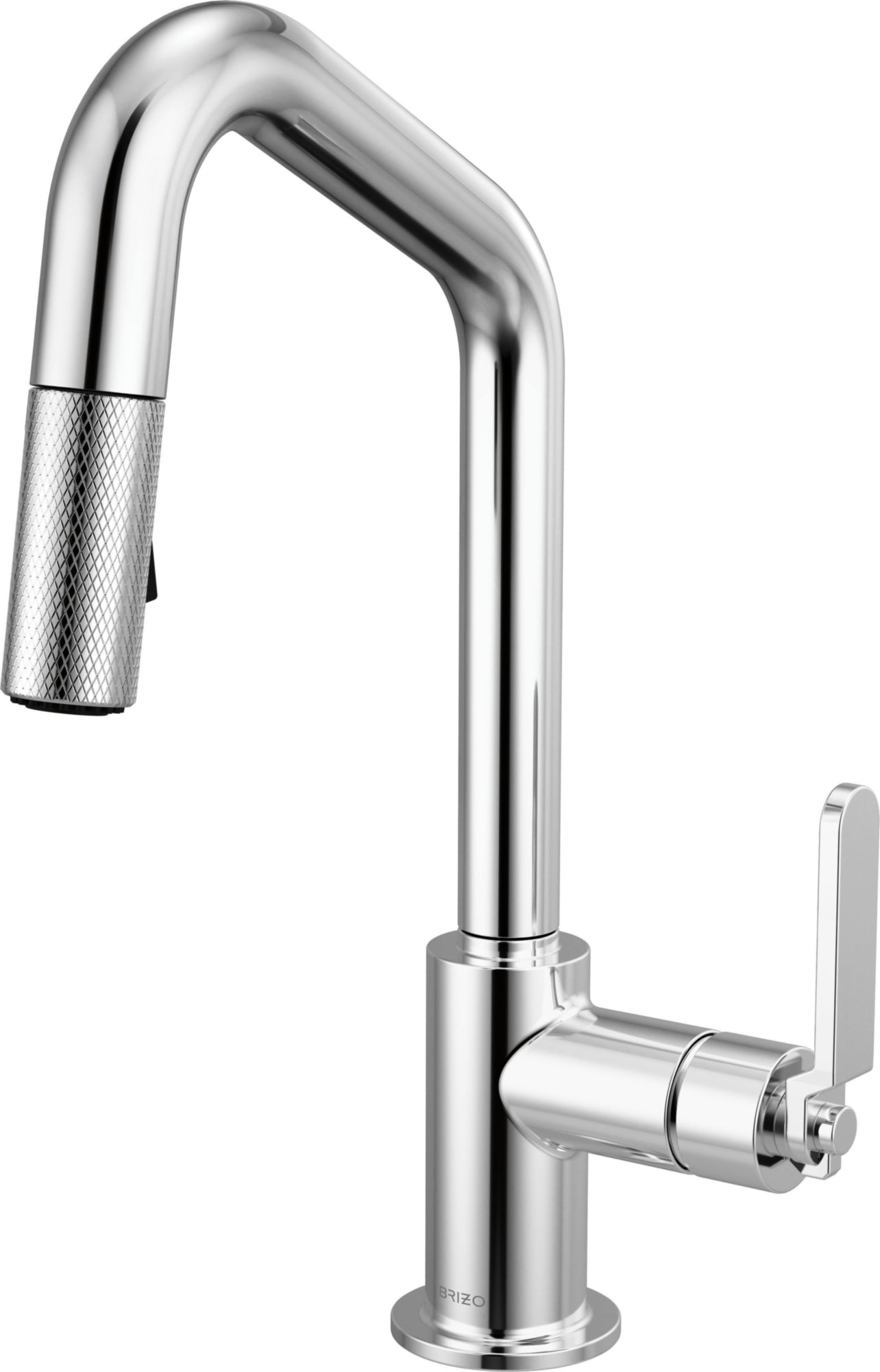 PULL-DOWN PREP FAUCET WITH ANGLE SPOUT -