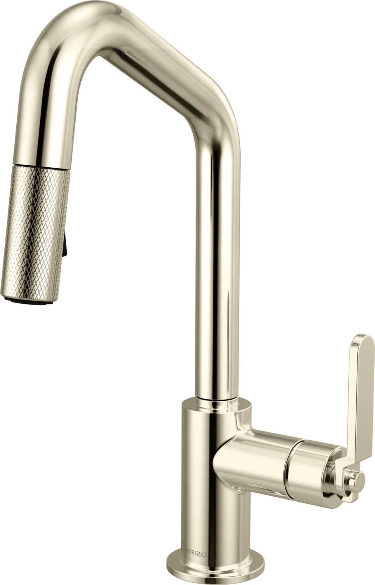 PULL-DOWN PREP FAUCET WITH ANGLE SPOUT -