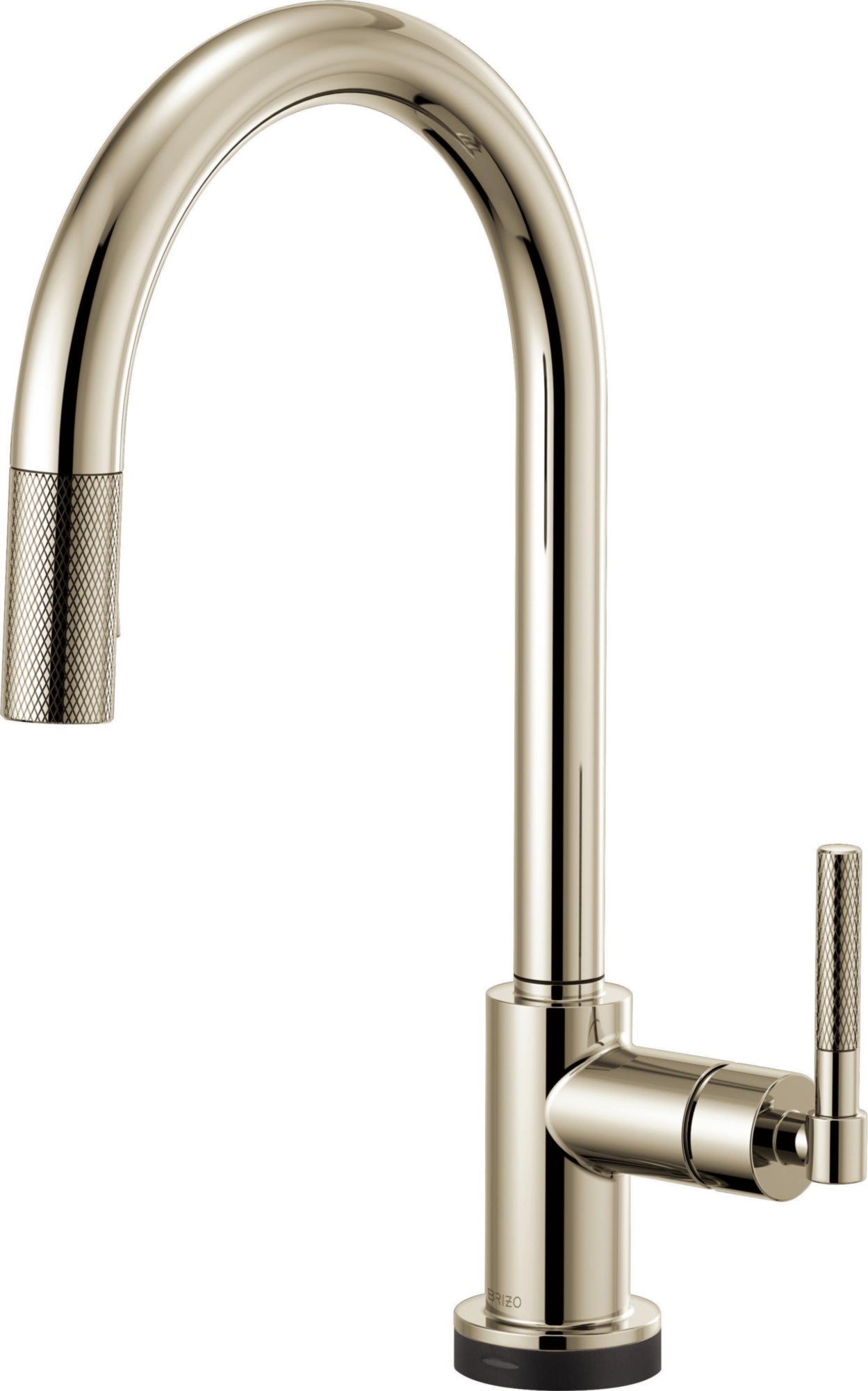 ARC SPOUT PULL-DOWN WITH SMARTTOUCH, KNURLED HANDLE         