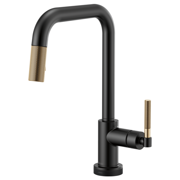 Litze SmartTouch Pull Down Kitchen Faucet with Square Spout (5 Finishes)