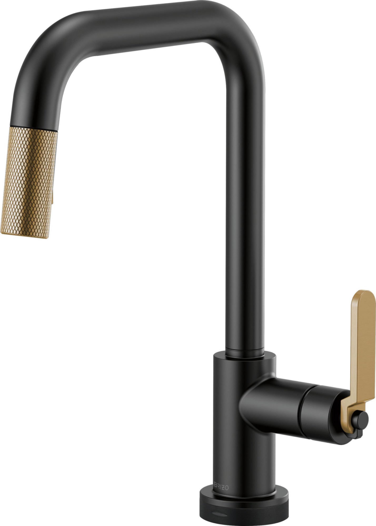 SQUARE SPOUT PULL-DOWN WITH SMARTTOUCH, INDUSTRIAL HANDLE   