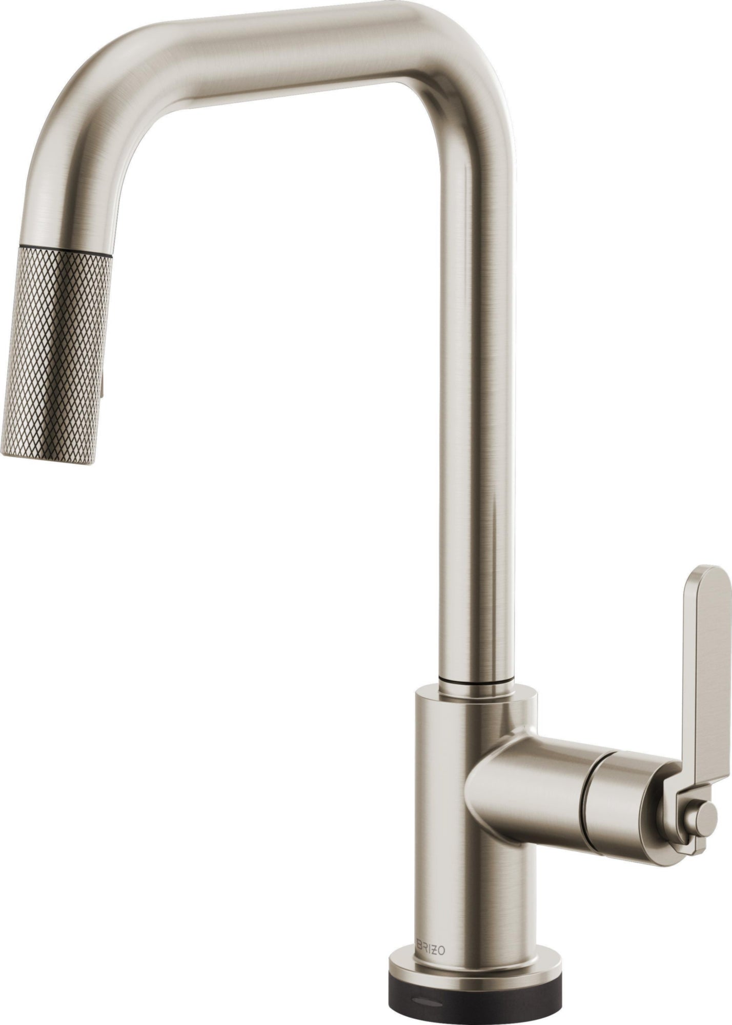 SQUARE SPOUT PULL-DOWN WITH SMARTTOUCH, INDUSTRIAL HANDLE   