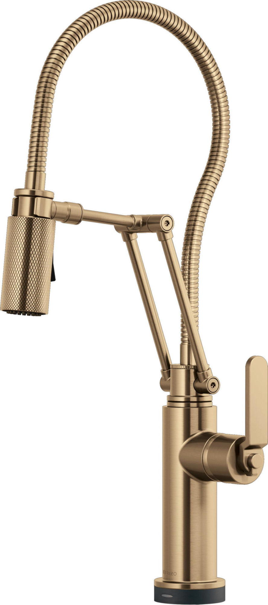 SMARTTOUCH ARTICULATING FAUCET WITH INDUSTIRAL HANDLE AND FI