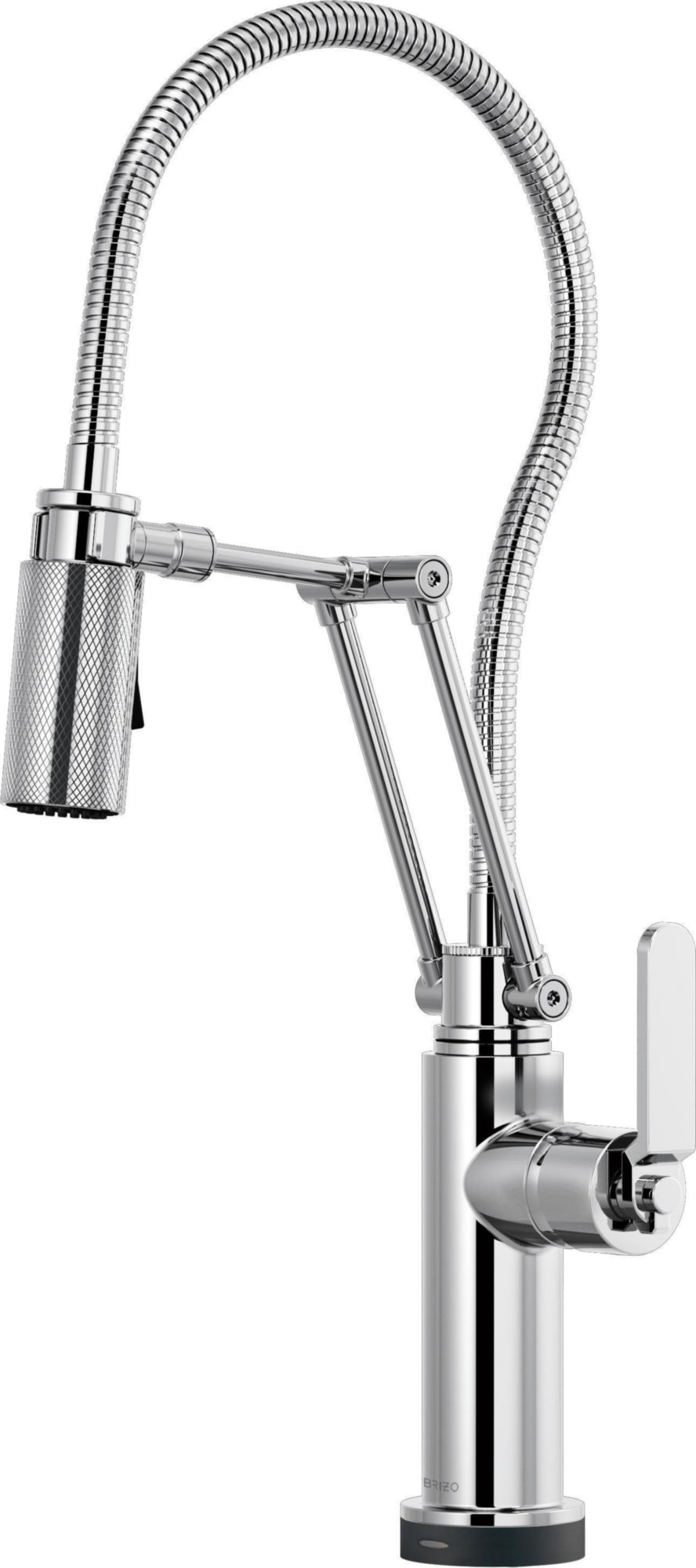 SMARTTOUCH ARTICULATING FAUCET WITH INDUSTIRAL HANDLE AND FI