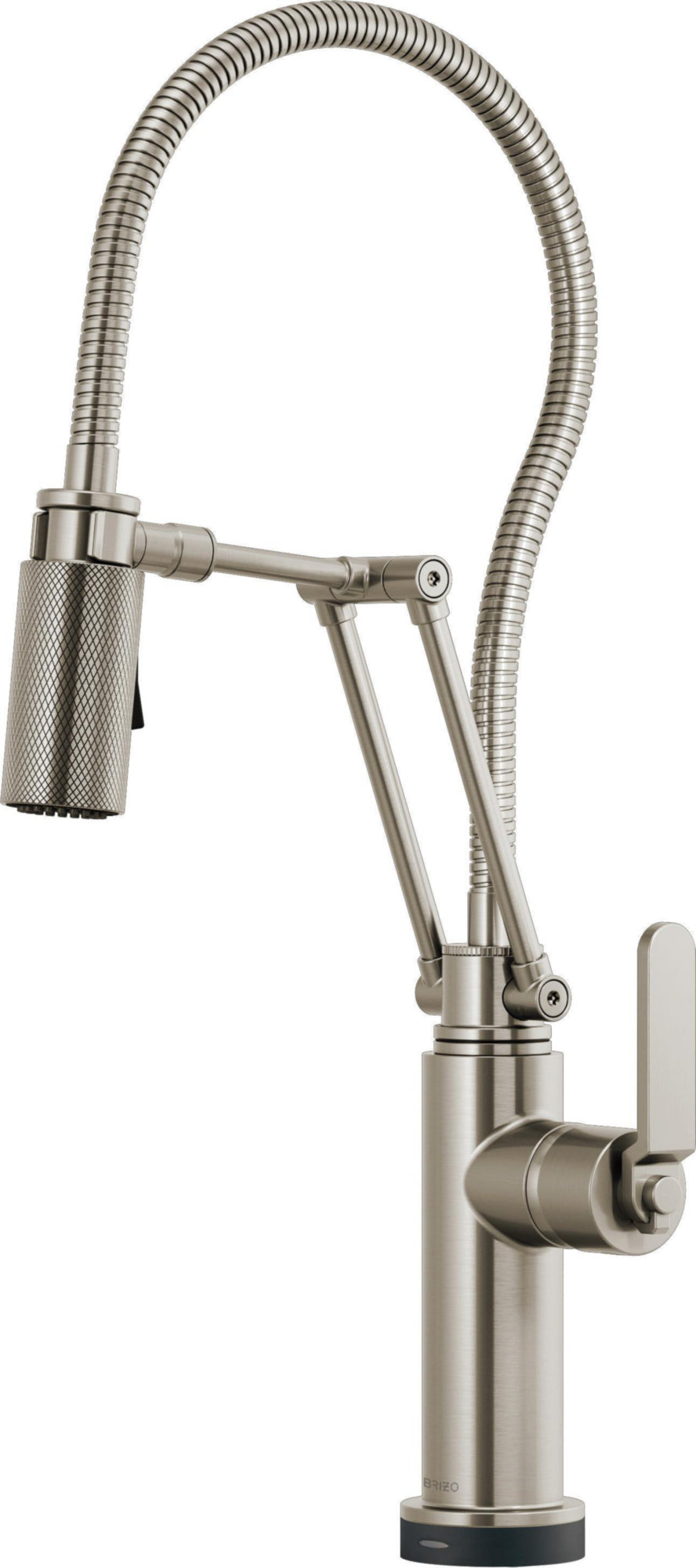 SMARTTOUCH ARTICULATING FAUCET WITH INDUSTIRAL HANDLE AND FI