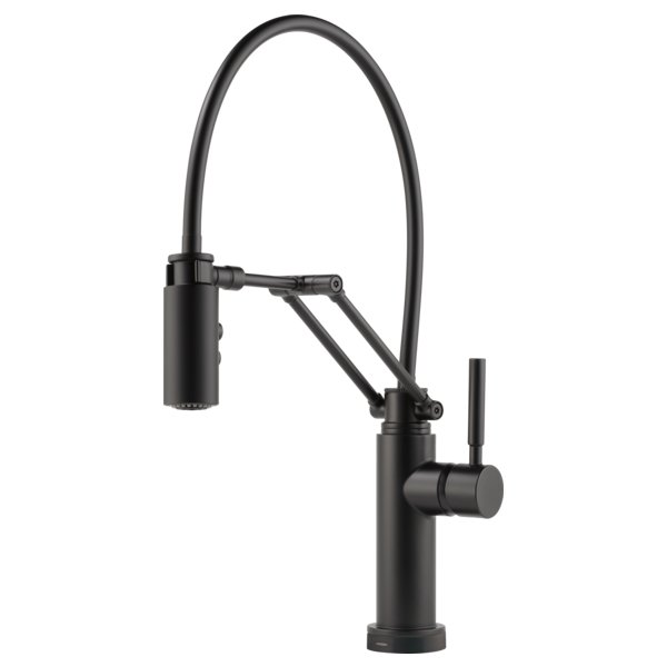 Solna Single Handle Articulating Kitchen Faucet with SmartTouch® Technology (3 Finishes)