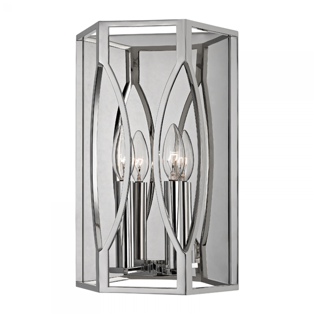 2 LIGHT WALL SCONCE