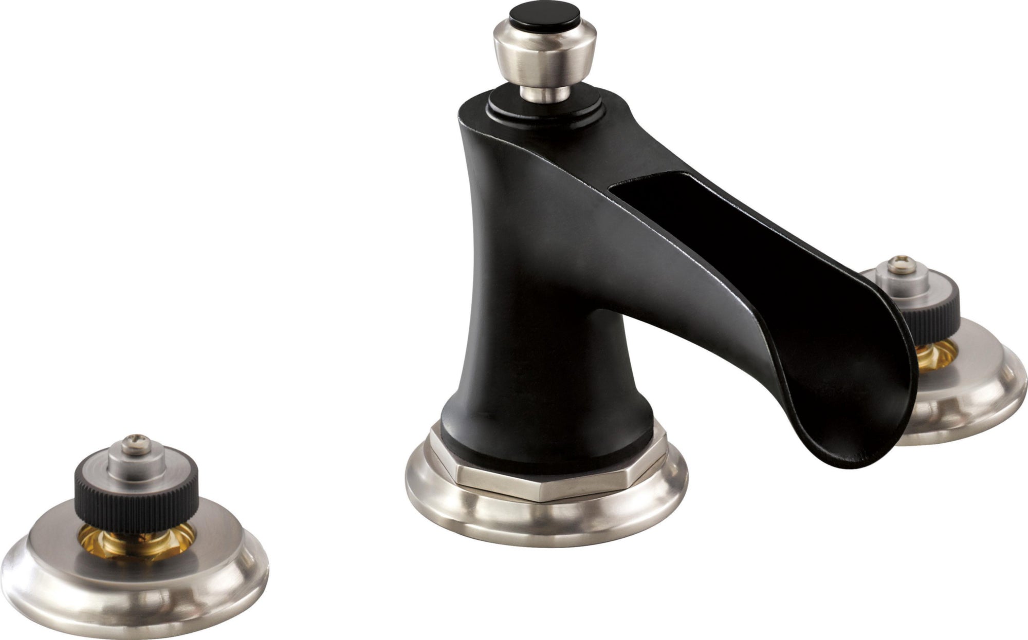 TWO HANDLE WIDESPREAD LAVATORY FAUCET