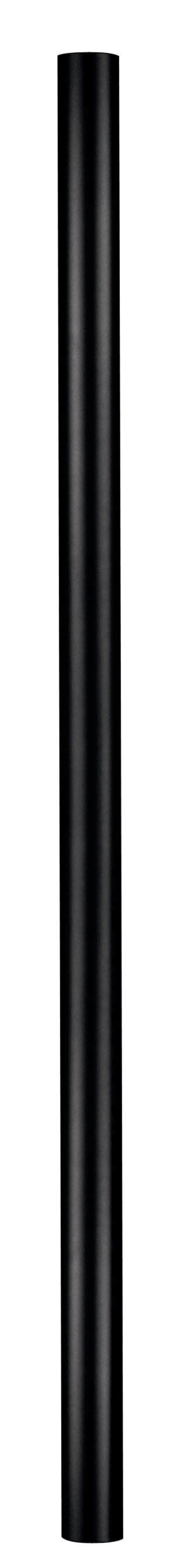 7' Direct Burial Post - Black