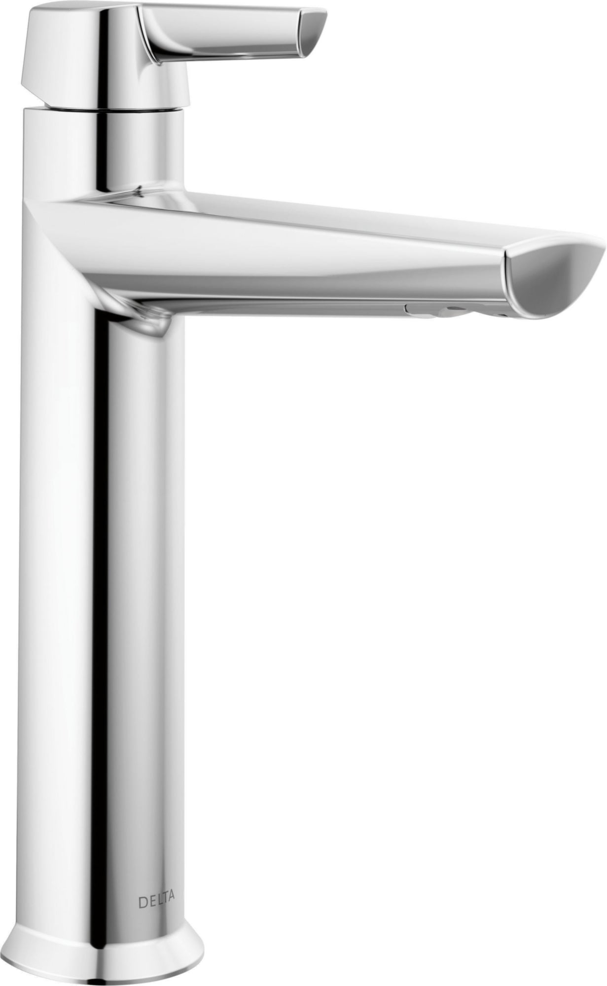 SINGLE HANDLE MID-HEIGHT BATHROOM FAUCET