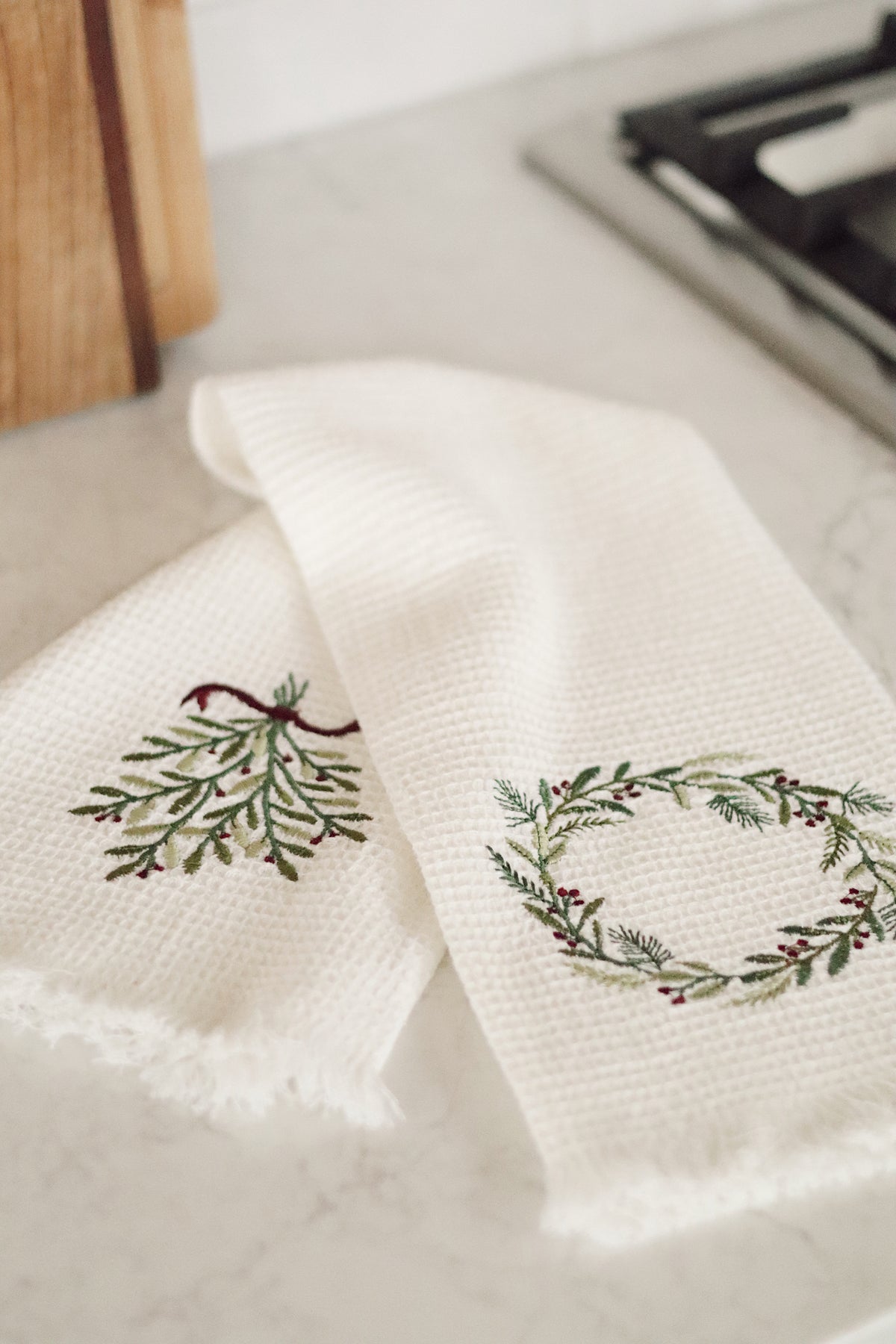 Embroidered Hand Towel (2 Options)