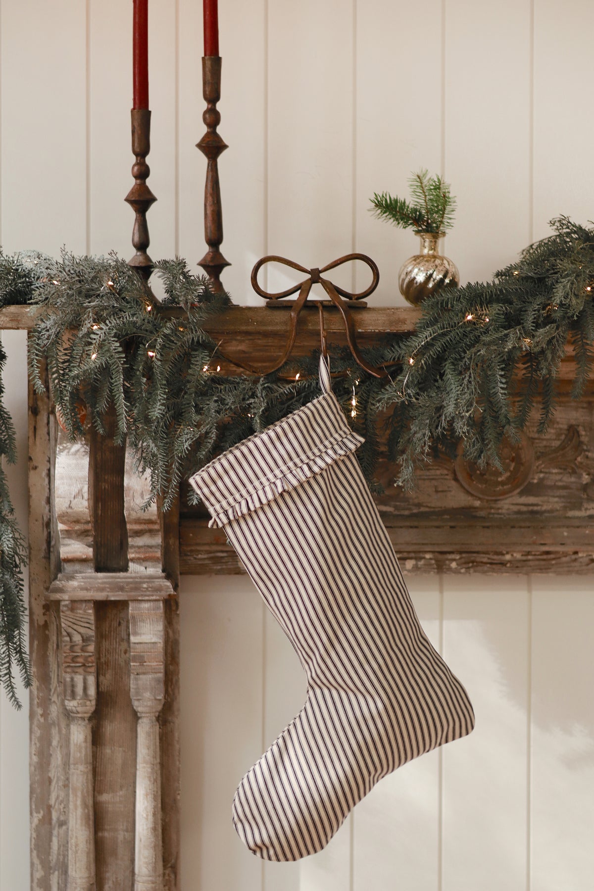 Velvet & Stripe Stockings