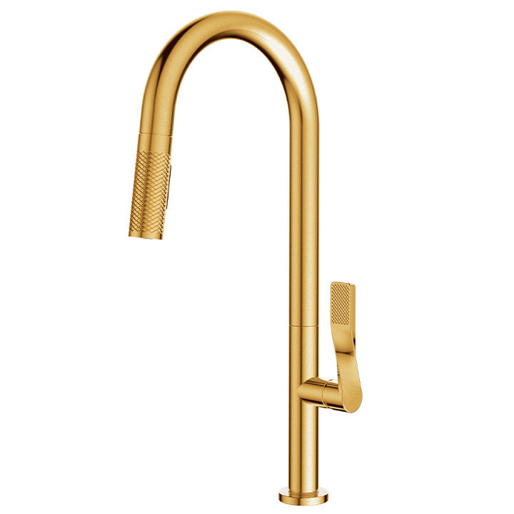 Grill Pull-Down Kitchen Faucet - by aquabrass