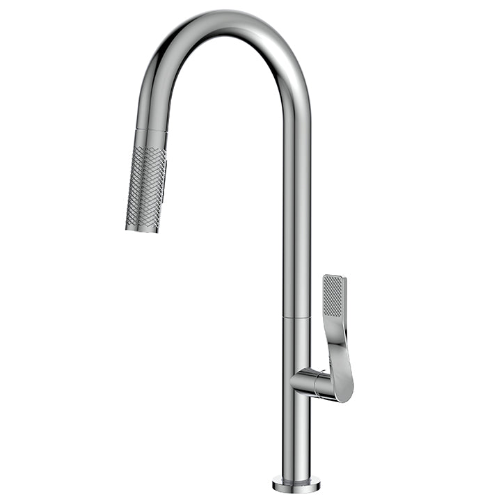 Grill Pull-Down Kitchen Faucet - by aquabrass