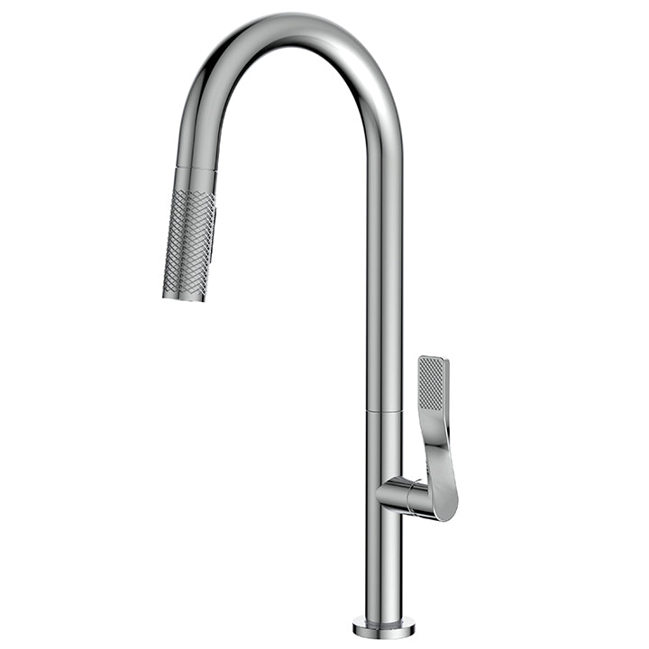 Grill Pull-Down Dual Stream Mode Kitchen Faucet (4 Finishes)