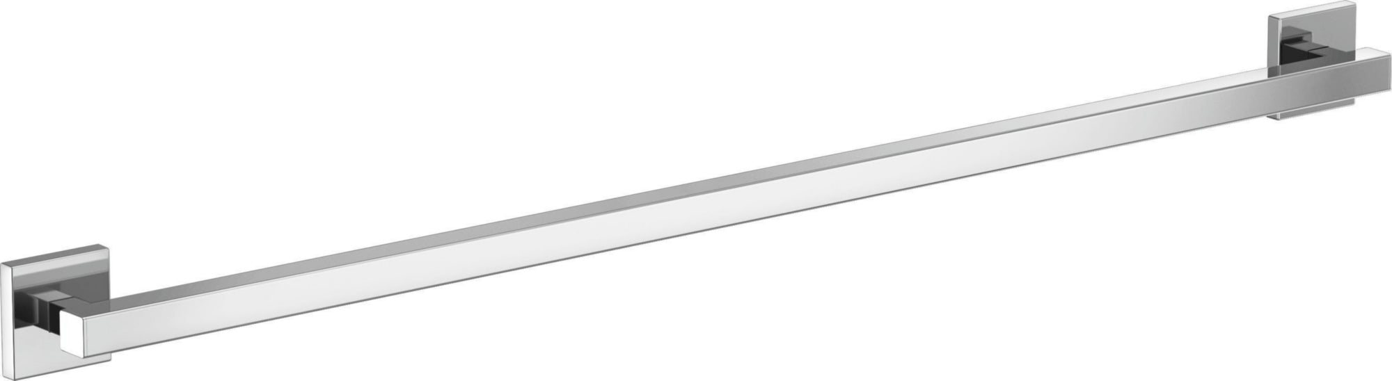CONTEMPORARY SQUARE DECORATIVE ADA GRAB BAR - 42"           