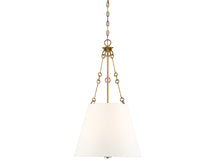 Load image into Gallery viewer, Austin 4-Light Pendant in Warm Brass
