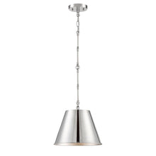 Load image into Gallery viewer, Alden 1-Light Pendant in Polished Nickel
