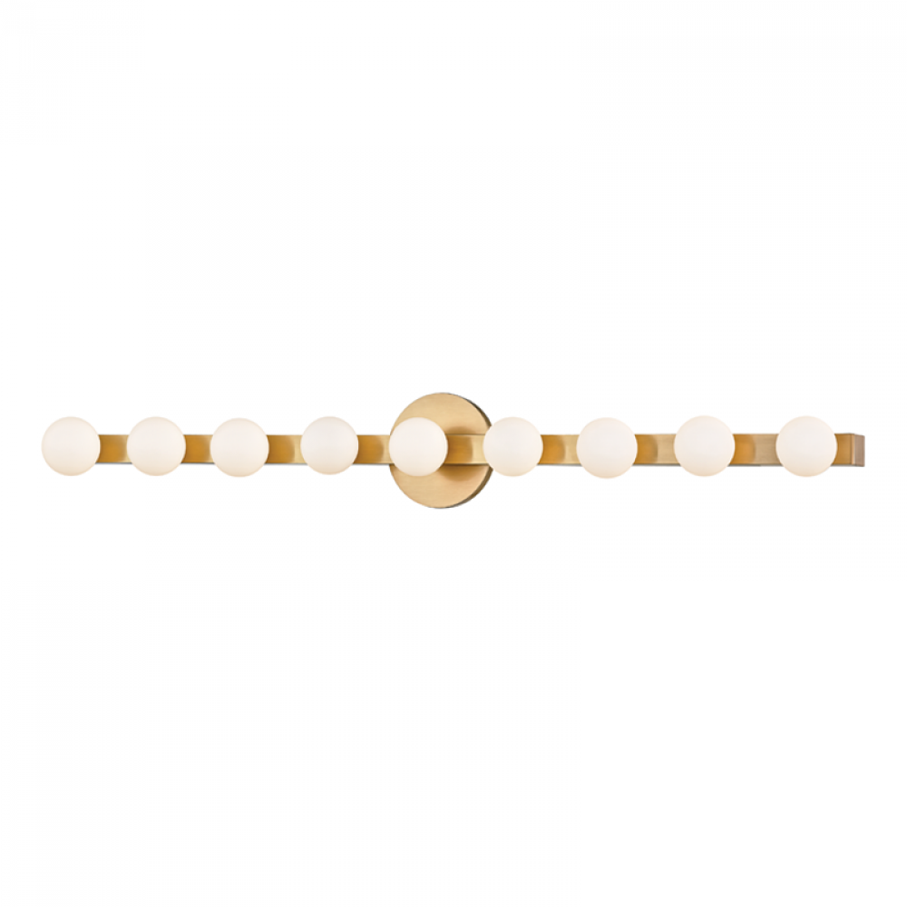 9 LIGHT WALL SCONCE
