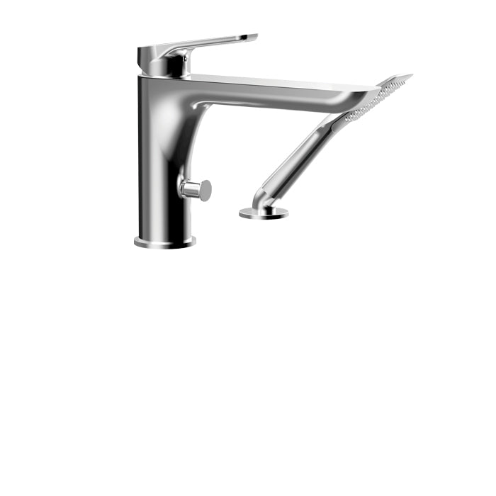 Via Dante Deckmount Filler with Handshower - by ALT