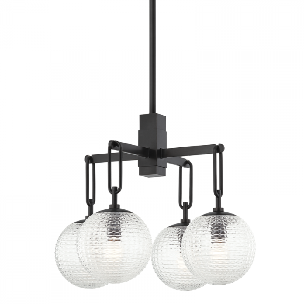 4 LIGHT CHANDELIER