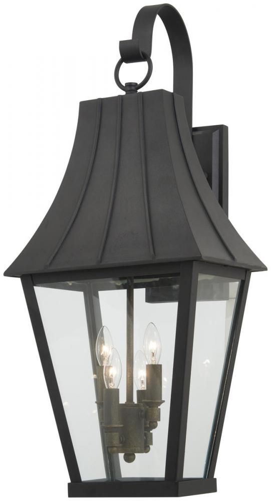 Chateau Grande - 4 Light Outdoor Wall Mount