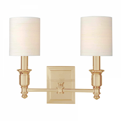2 LIGHT WALL SCONCE