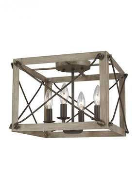 Thornwood Four Light Ceiling Flush Mount