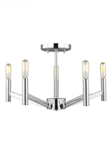 Load image into Gallery viewer, Vector Five Light Semi-Flush Mount
