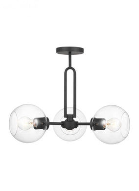 Codyn Three Light Semi-Flush Convertible Pendant