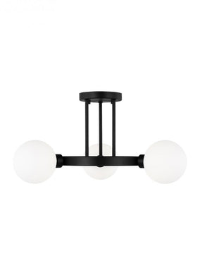 Clybourn Three Light Semi-Flush Mount