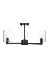 Load image into Gallery viewer, Fullton Three Light Semi-Flush Mount
