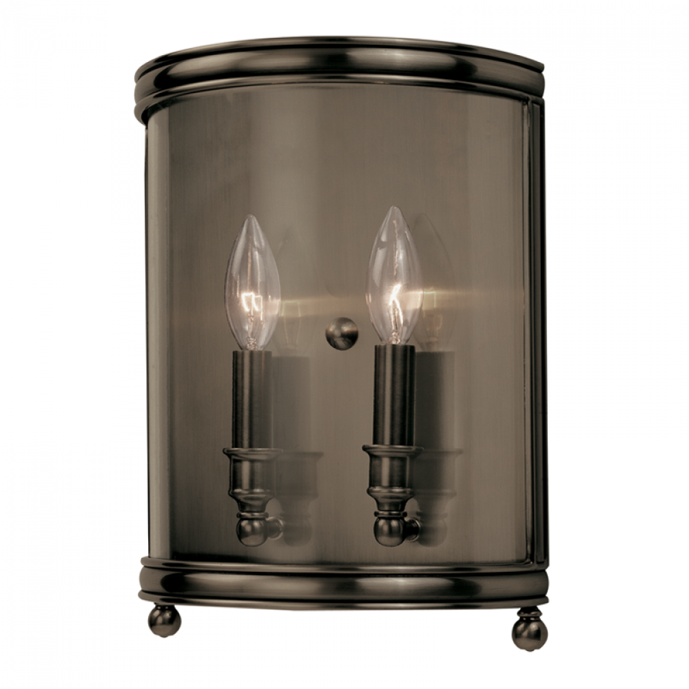 2 LIGHT WALL SCONCE
