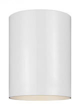 Load image into Gallery viewer, Outdoor Cylinders One Light Outdoor Ceiling Flush Mount
