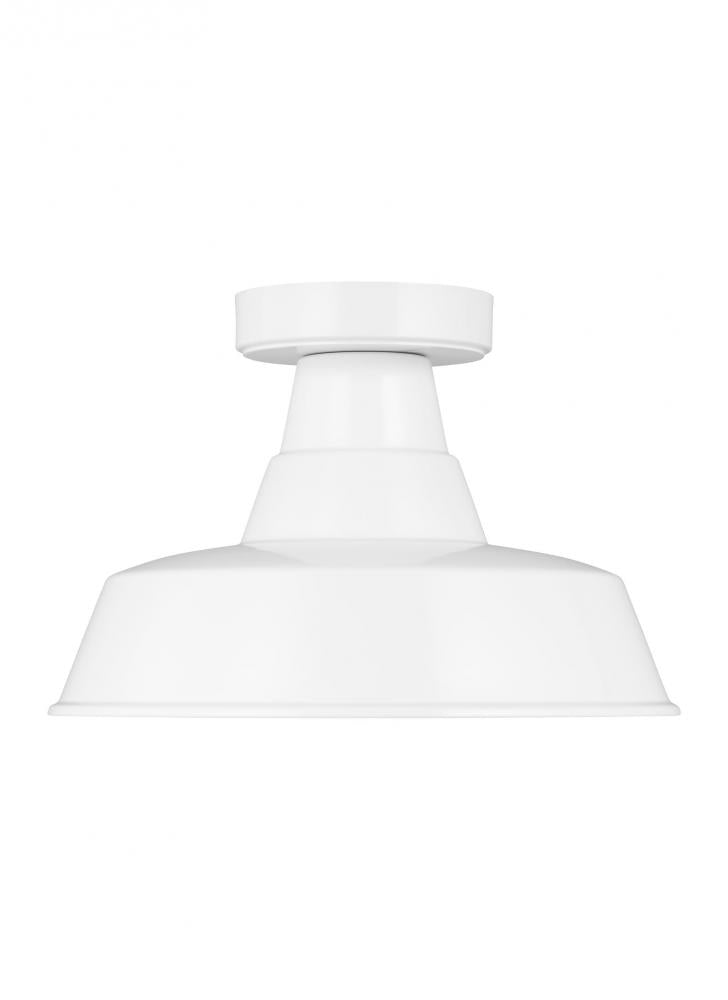 Barn Light One Light Outdoor Flush Mount