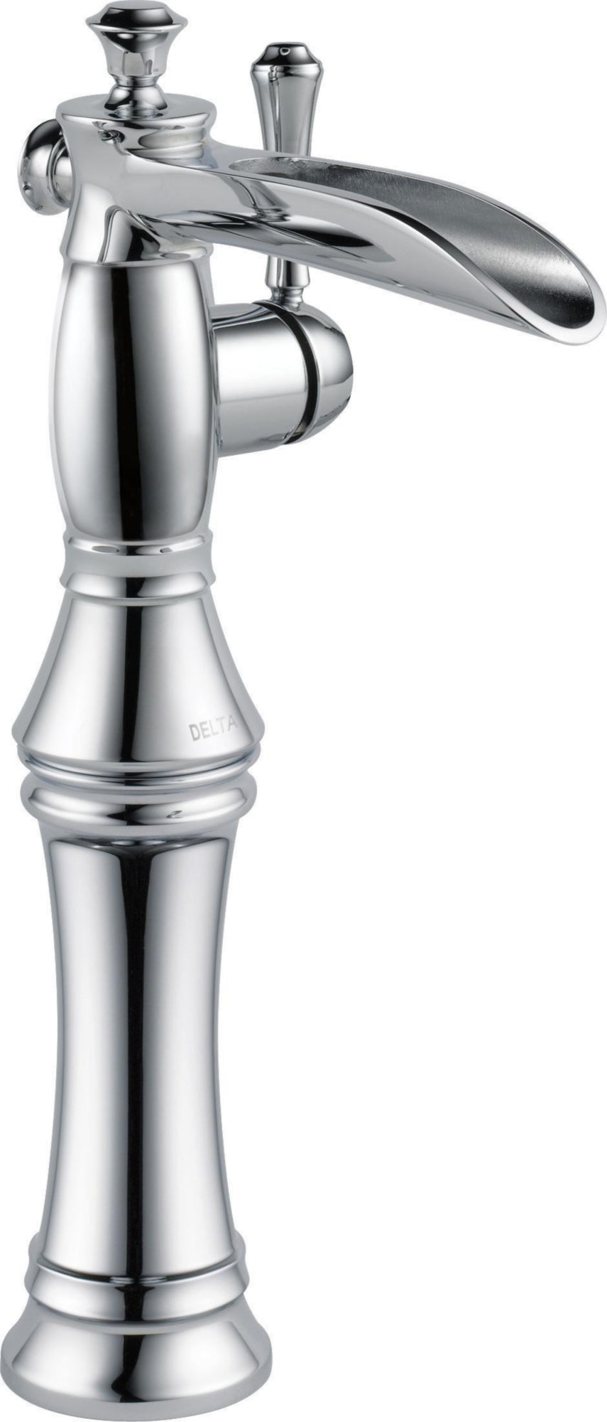 SINGLE HOLE - SINGLE HANDLE CHANNEL SPOUT W/ RISER