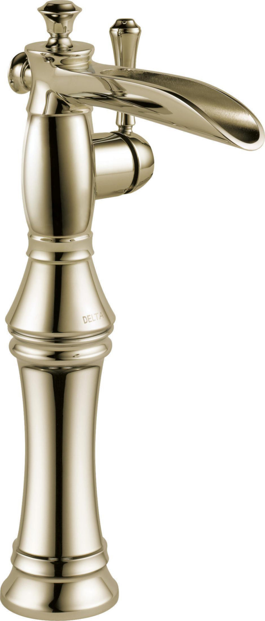 SINGLE HOLE - SINGLE HANDLE CHANNEL SPOUT W/ RISER