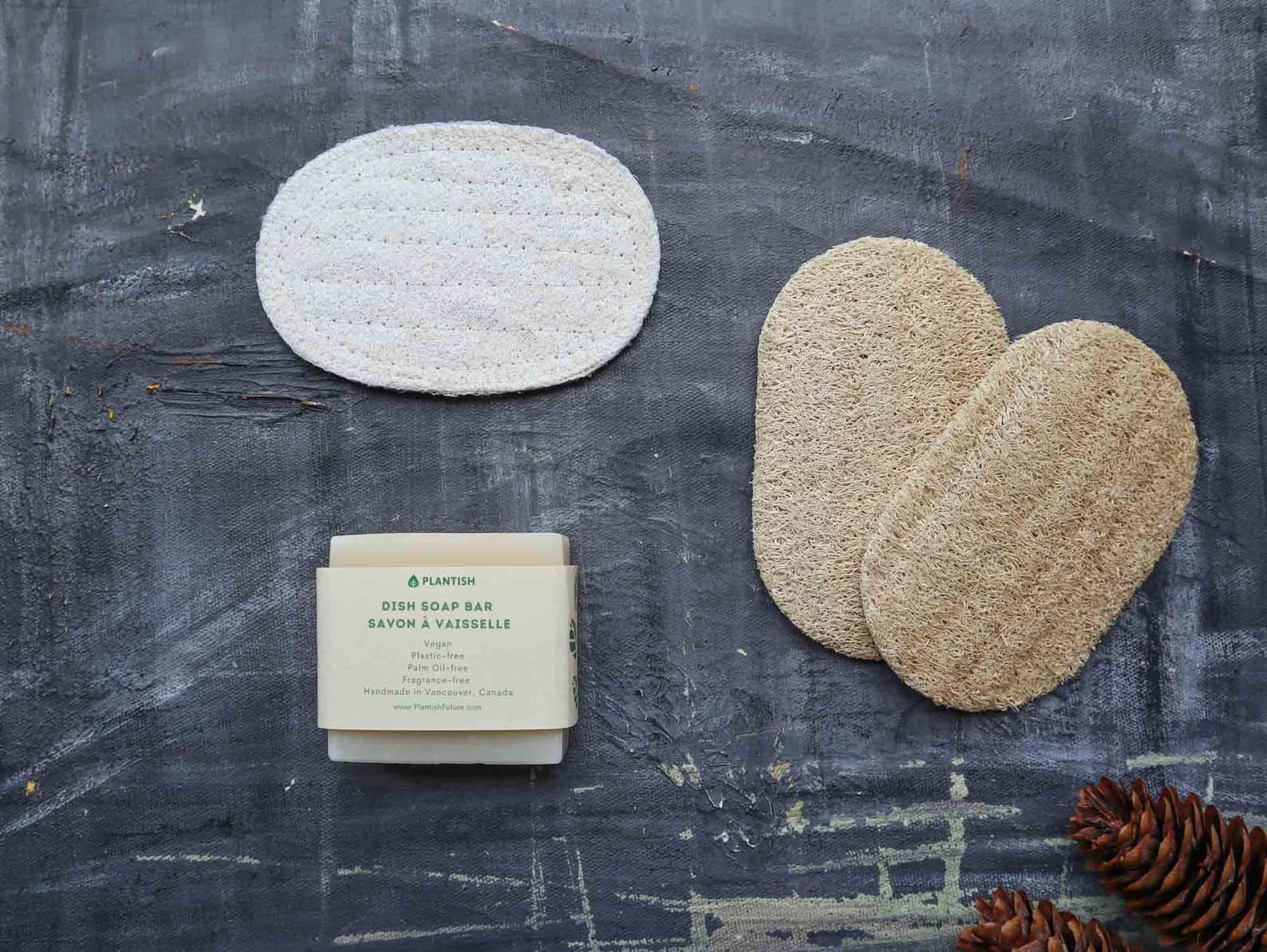 Loofah Dishwashing Sponge