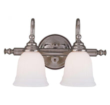 Load image into Gallery viewer, Brunswick 2-Light Bathroom Vanity Light in Chrome
