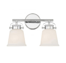 Load image into Gallery viewer, Kaden 2-Light Bathroom Vanity Light in Polished Chrome
