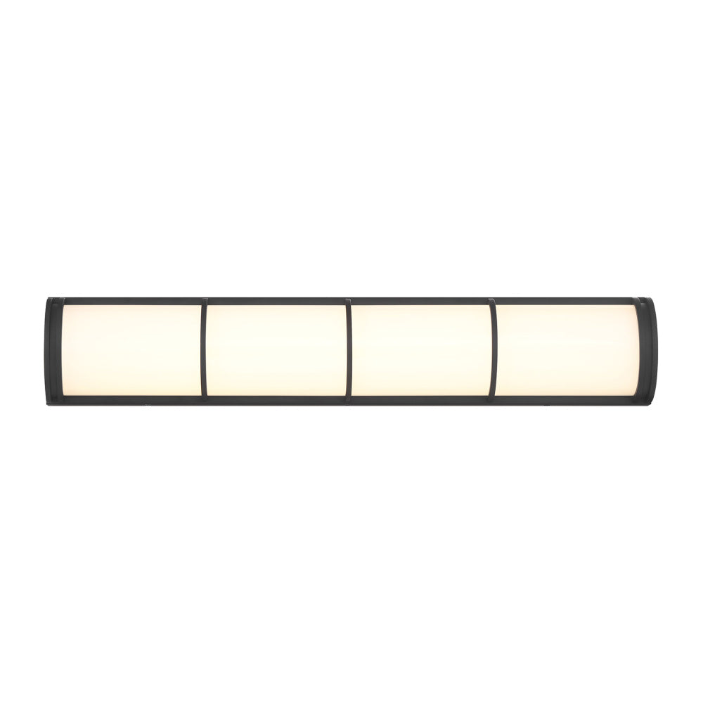 Harper LED Bathroom Vanity Light in Matte Black