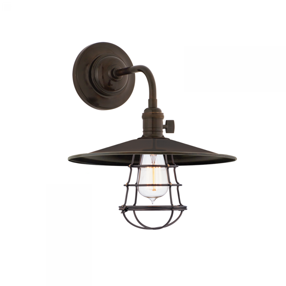 1 LIGHT WALL SCONCE