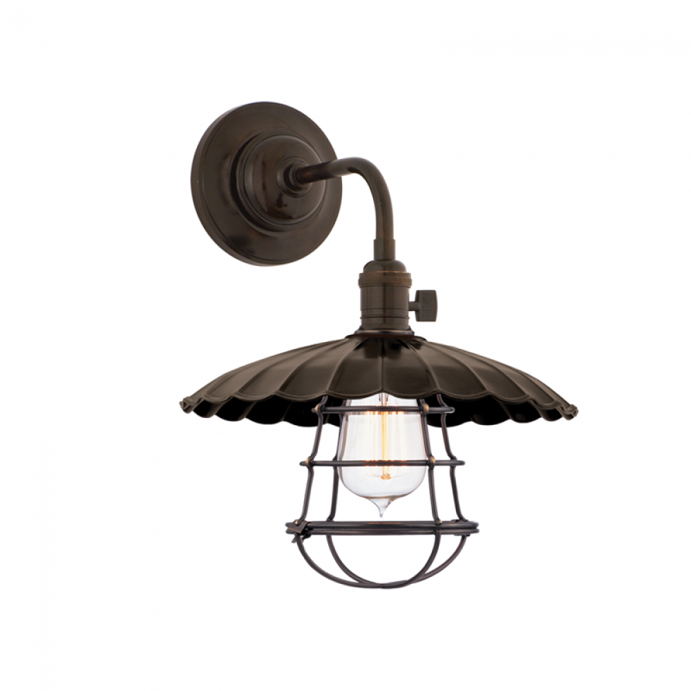 1 LIGHT WALL SCONCE