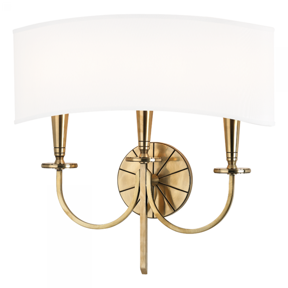 3 LIGHT WALL SCONCE