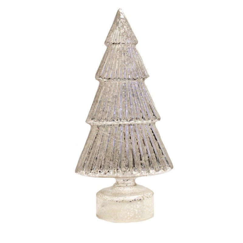 Silver Specked LED Tree (2 Sizes)